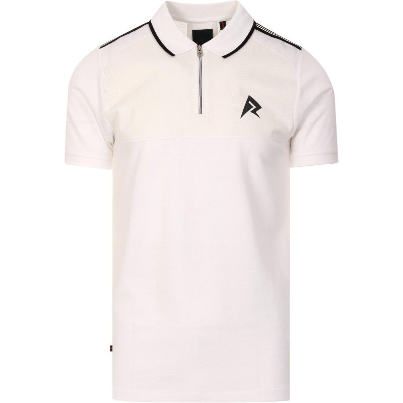 CHEST STRIPE POLO SHIRT