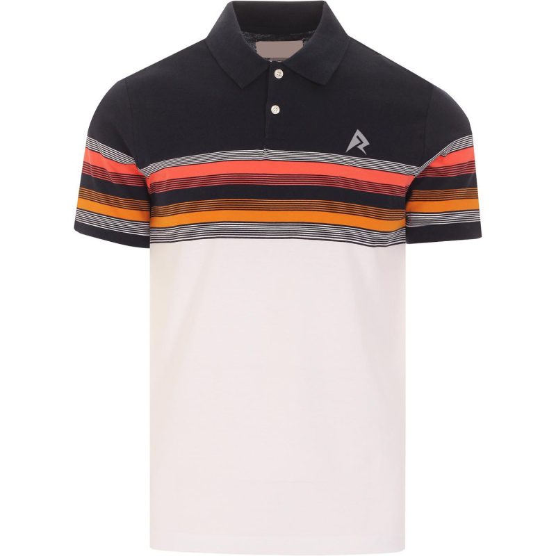 CHEST STRIPE POLO SHIRT